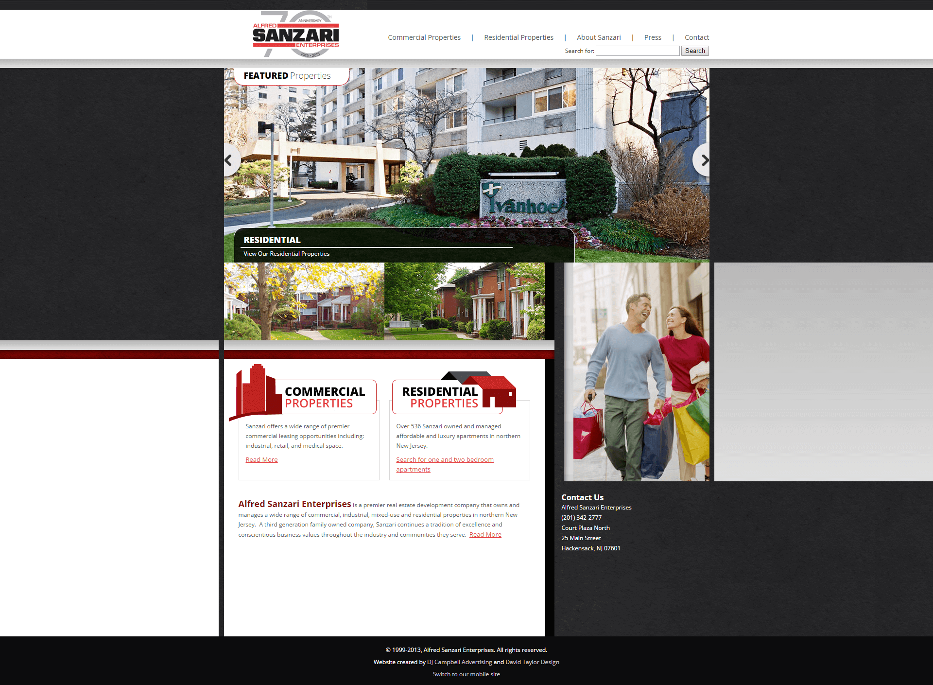 Alfred Sanzari Enterprises – Homepage