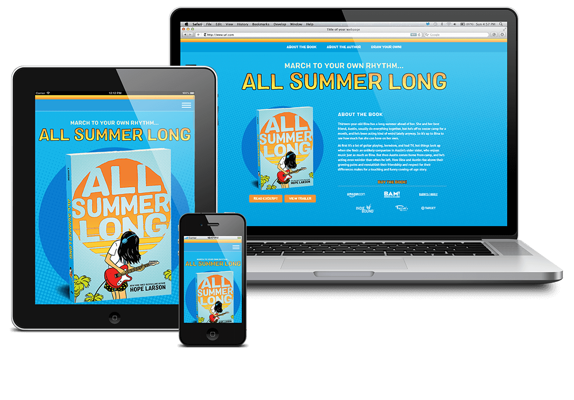 All Summer Long – Responsive View