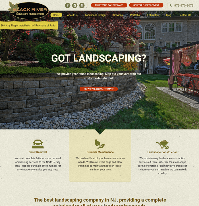 Black River Landscape Management – Homepage