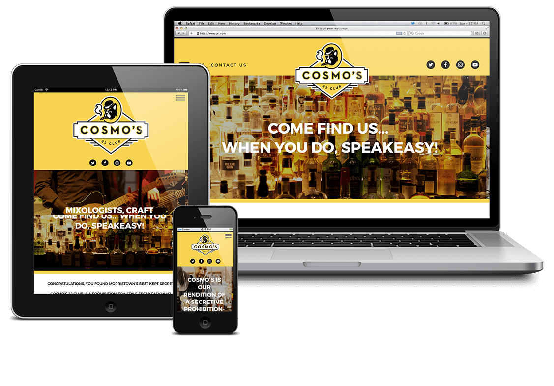 Cosmo’s 22 Club – Responsive View