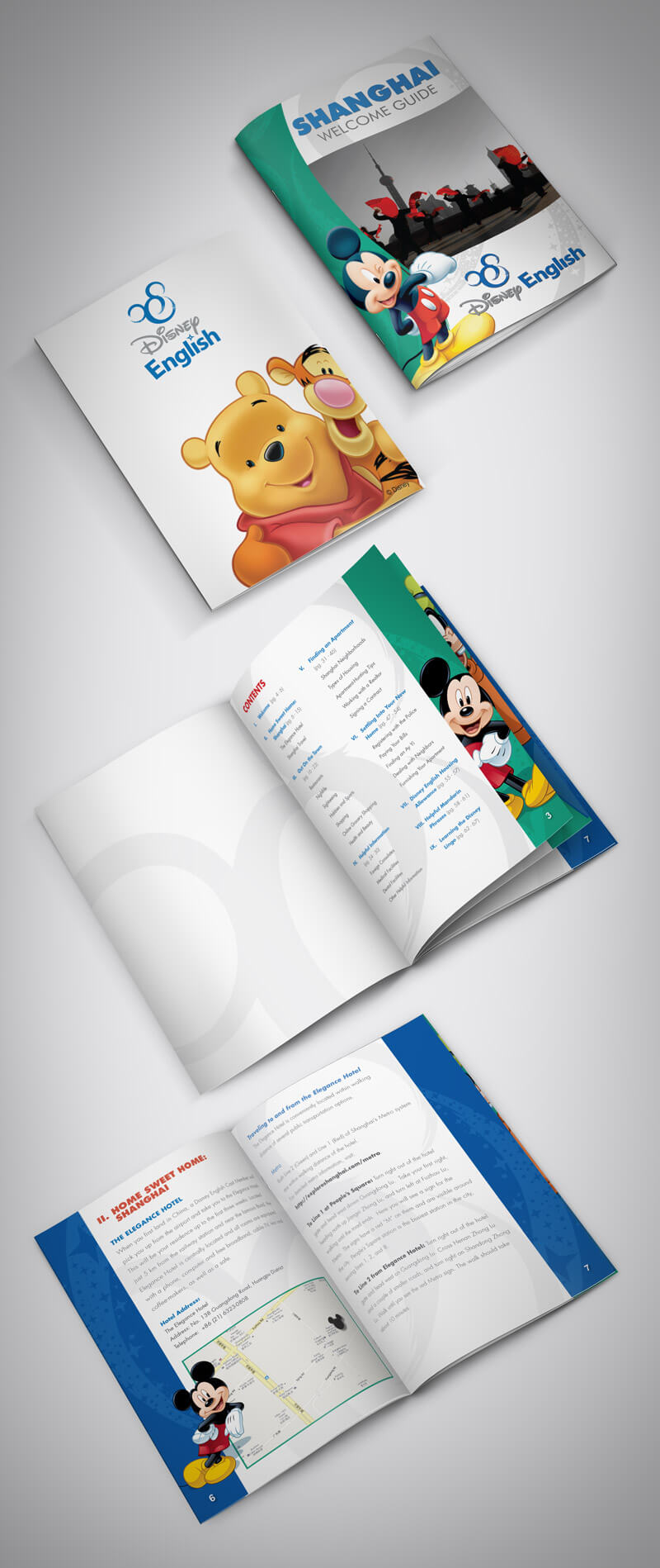 Disney English — Welcome Guide Folders & Brochures – Full