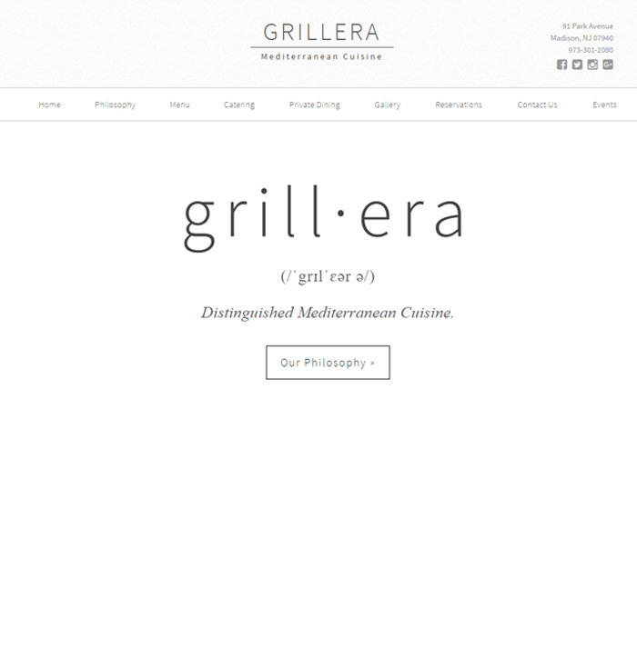 Grillera – Homepage
