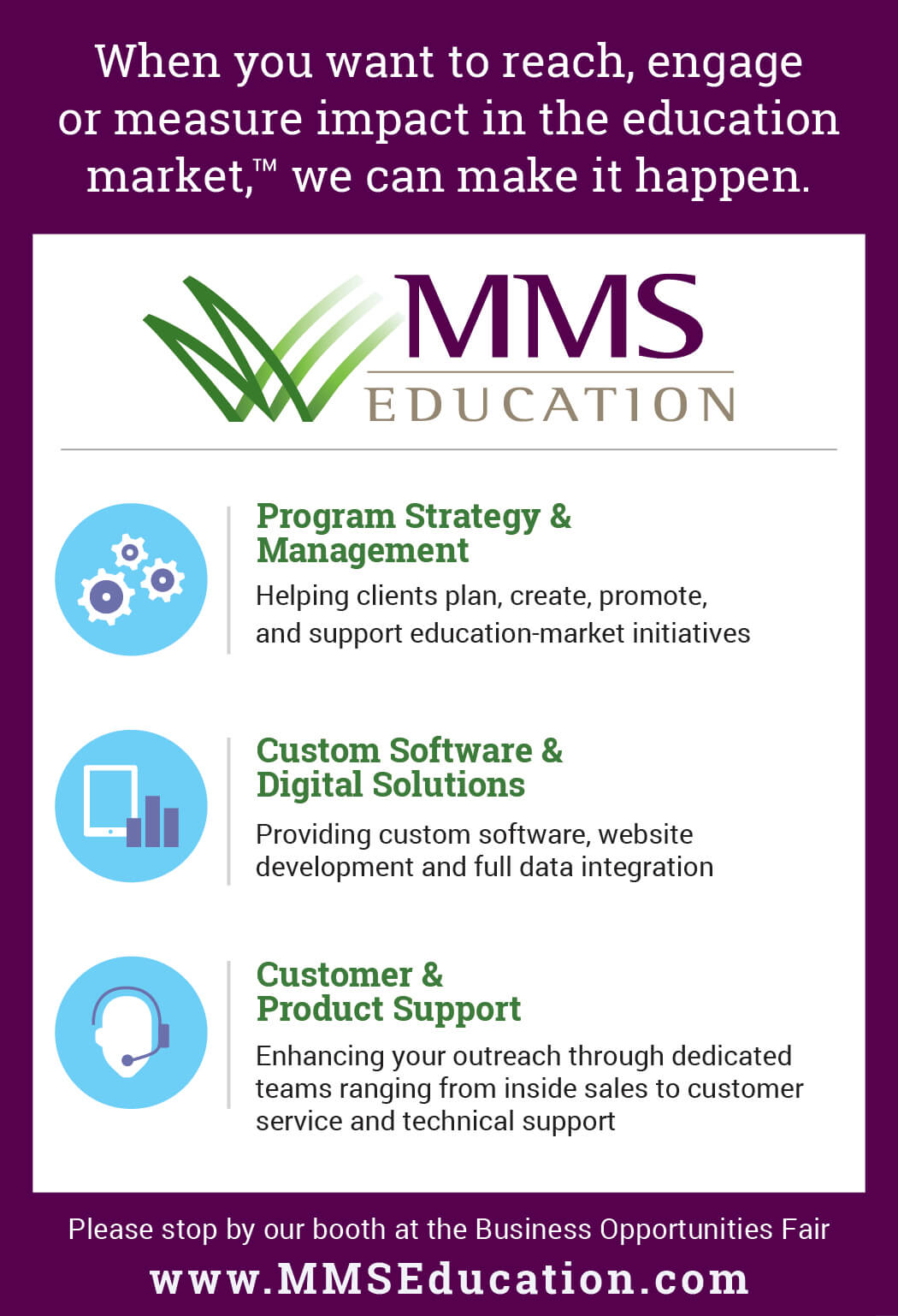MMS Education – Magazine Ad