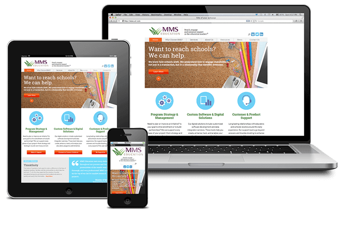 MMS Education – Responsive View