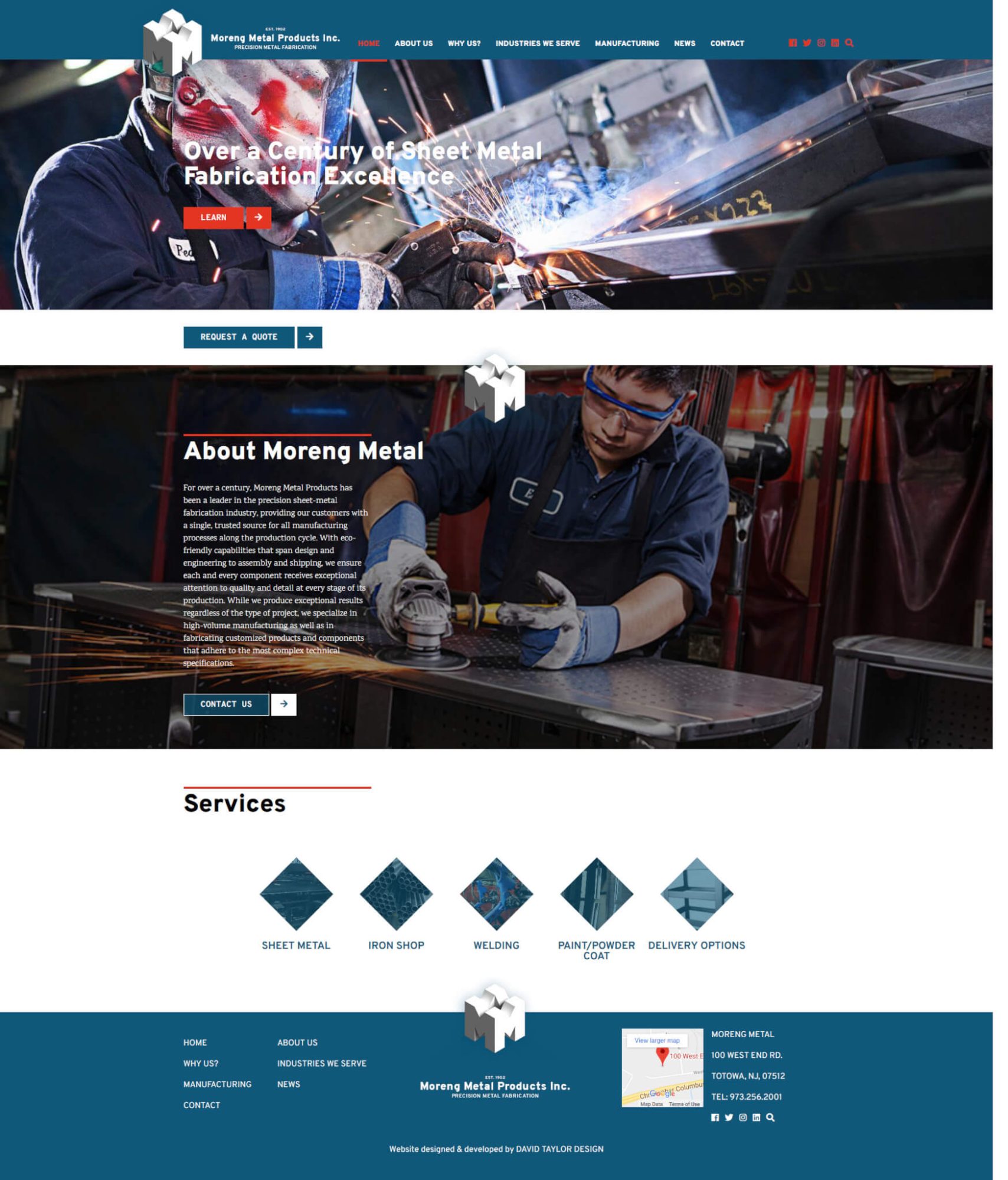 Moreng Metal Products Inc. – Homepage