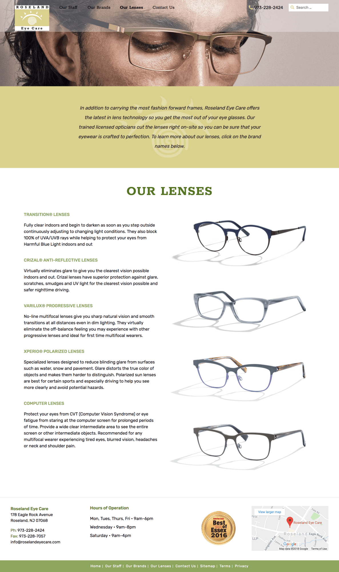 Roseland Eyecare – Lenses