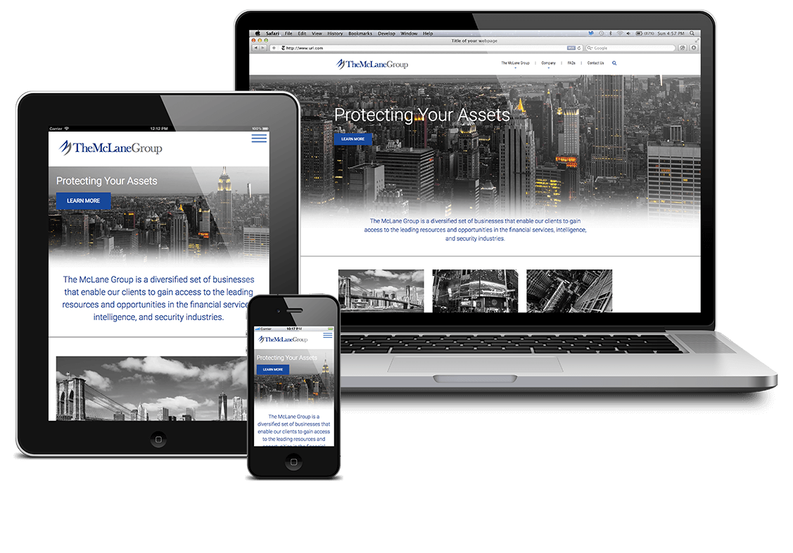 The McLane Group – Responsive View