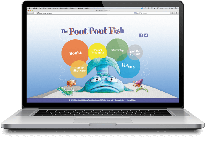 The Pout-Pout Fish – Laptop