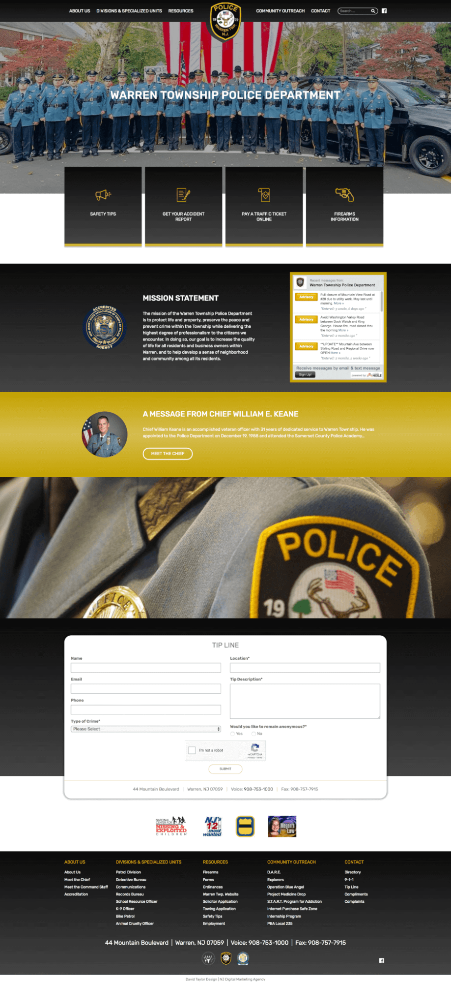 Warren Police Department – Homepage