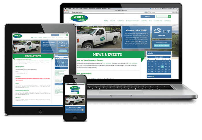 West Branch Regional Authority – Responsive View